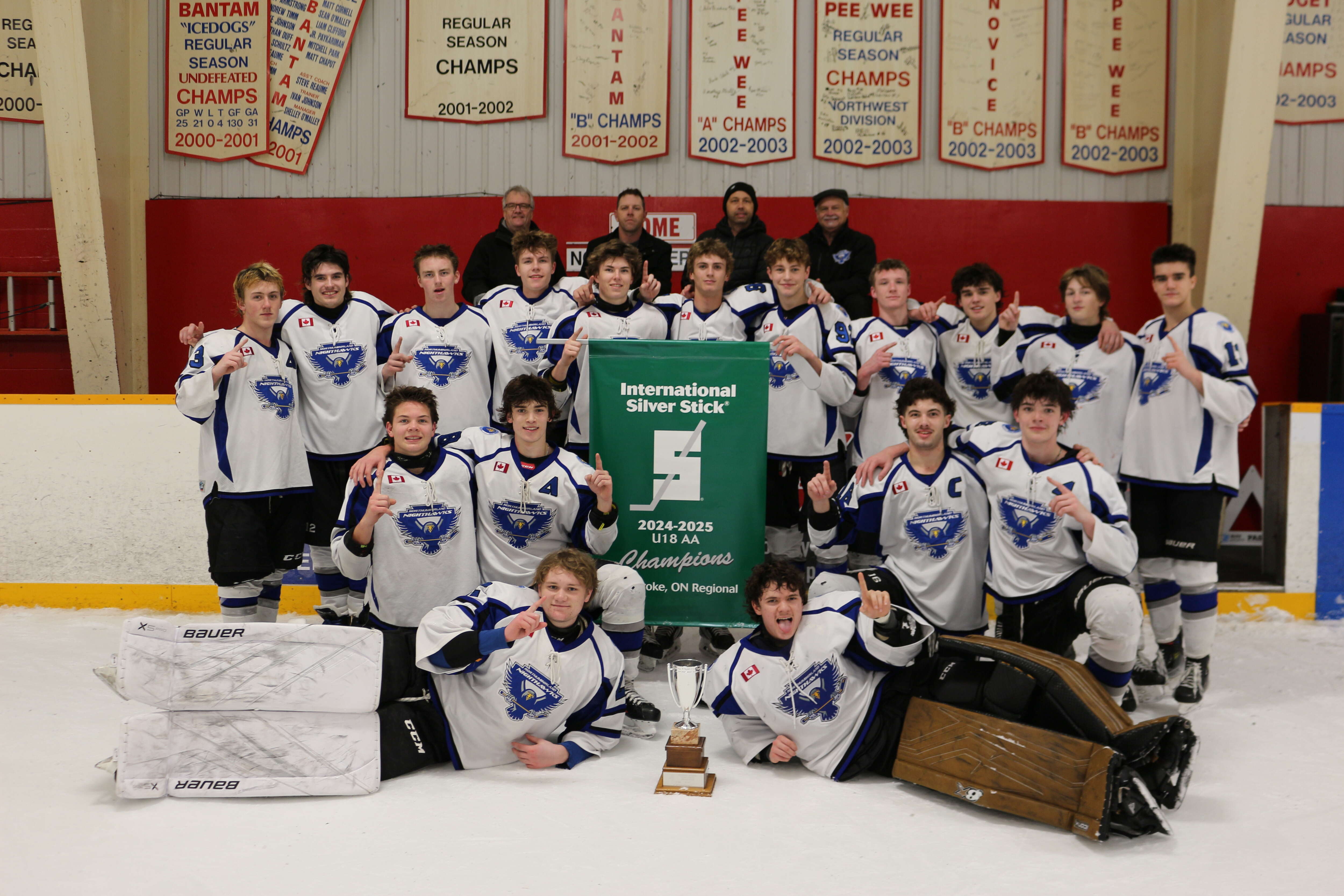 U14 2011, U15 2010 > U14A > News > U18AA Silver Stick Champions